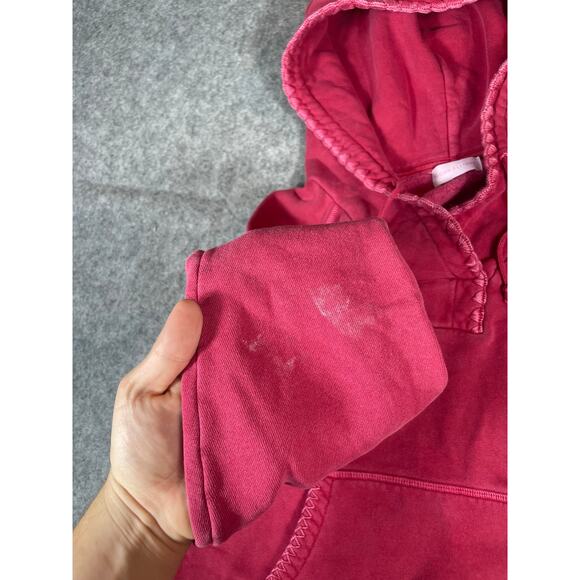 Vintage John Elliott Sweatshirt Hoodie Women M Trimmed Retro Casual Pullover USA - Picture 2 of 7